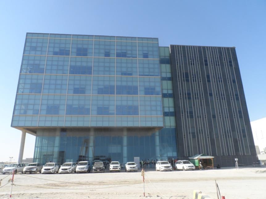 Building at Barakah Nuclear Power Plant