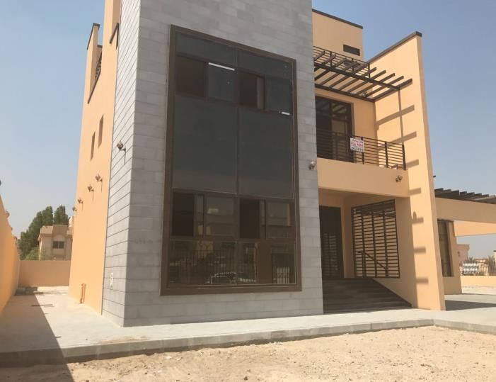 Villa in MBZ City with aluminium windows by Delta Metal